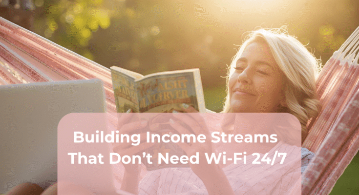 Building Income Streams That Don’t Need Wi-Fi 24/7