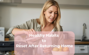 Healthy Habits to Reset After Returning Home