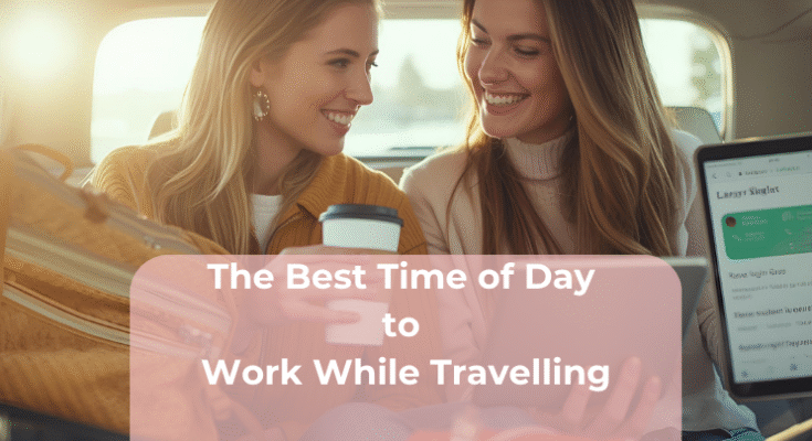 The Best Time of Day to Work While Travelling