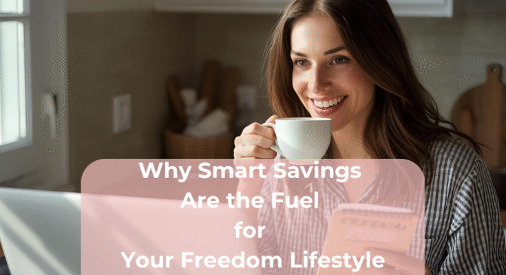 Why Smart Savings Are the Fuel for Your Freedom Lifestyle