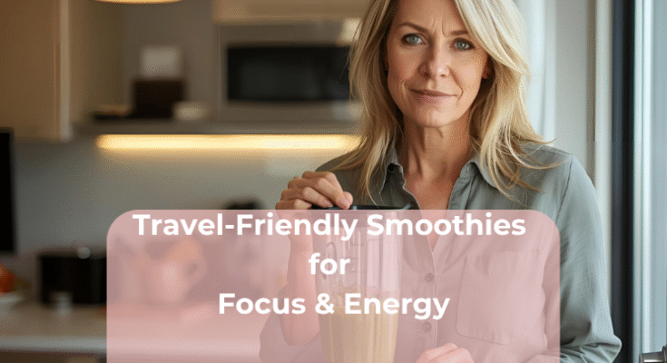 Travel-Friendly Smoothies for Focus & Energy