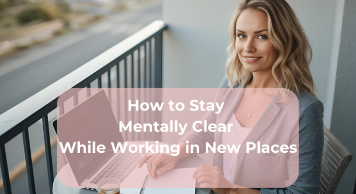 How to Stay Mentally Clear While Working in New Places