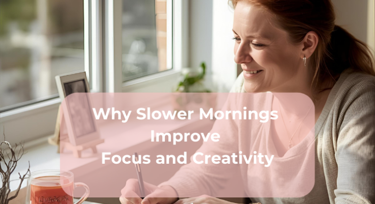 Why Slower Mornings Improve Focus and Creativity