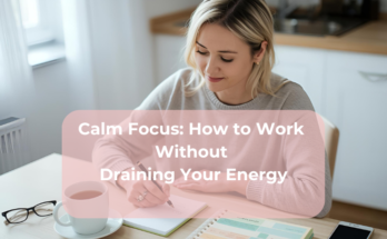 Calm Focus How to Work Without Draining Your Energy