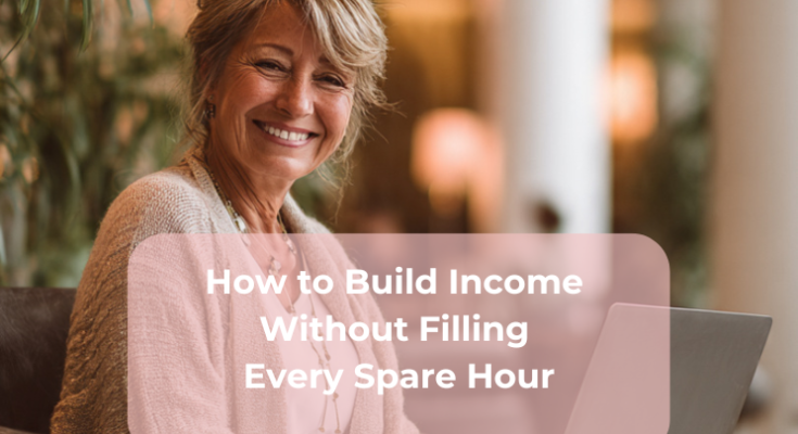 How to Build Income Without Filling Every Spare Hour