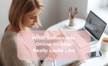 What Sustainable Online Income Really Looks Like