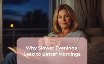 Why Slower Evenings Lead to Better Mornings