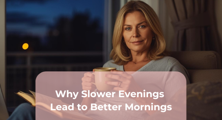Why Slower Evenings Lead to Better Mornings