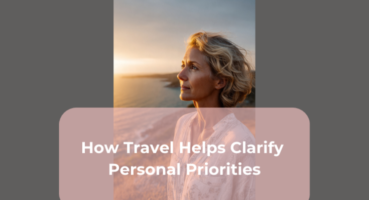 How Travel Helps Clarify Personal Priorities