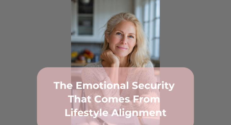 The Emotional Security That Comes From Lifestyle Alignment