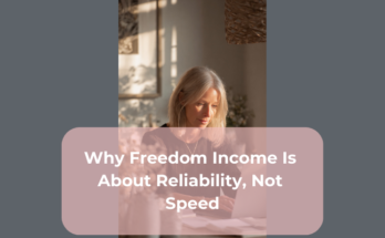 Why Freedom Income Is About Reliability, Not Speed