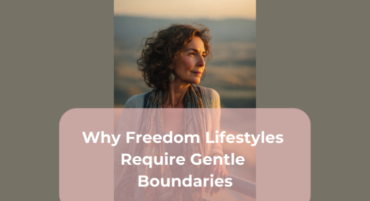 Why Freedom Lifestyles Require Gentle Boundaries