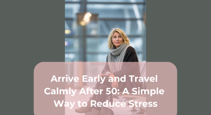 Arrive Early and Travel Calmly After 50: A Simple Way to Reduce Stress