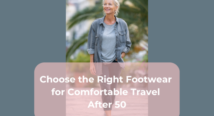 Choose the Right Footwear for Comfortable Travel After 50