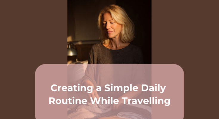 Creating a Simple Daily Routine While Travelling