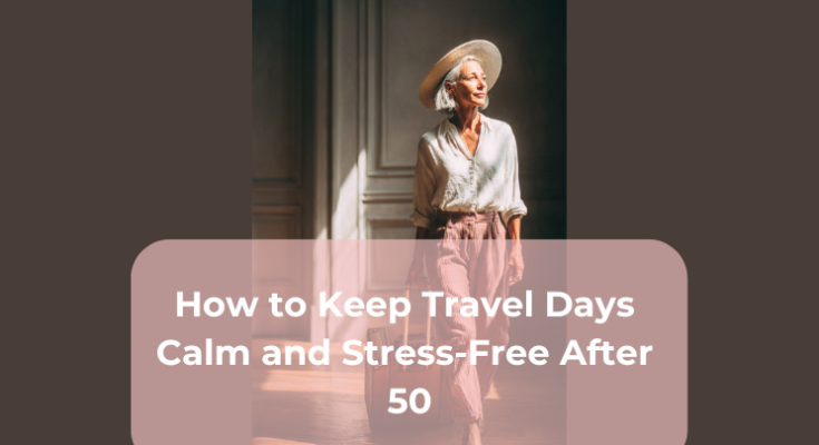 How to Keep Travel Days Calm and Stress-Free After 50