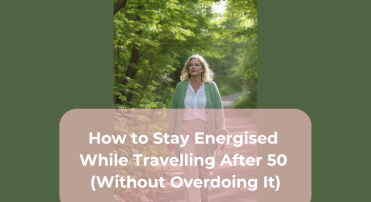 How to Stay Energised While Travelling After 50 (Without Overdoing It)