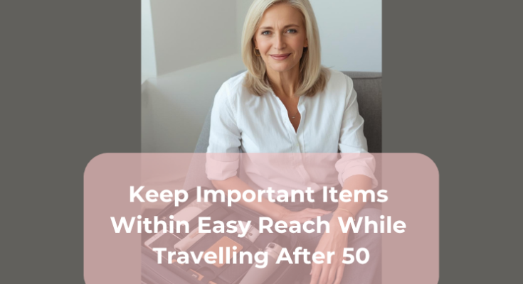 Keep Important Items Within Easy Reach While Travelling After 50