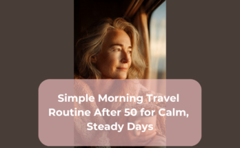 Simple Morning Travel Routine After 50 for Calm, Steady Days