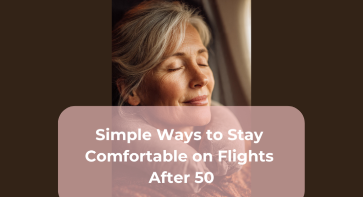 Simple Ways to Stay Comfortable on Flights After 50