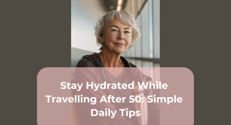 Stay Hydrated While Travelling After 50: Simple Daily Tips