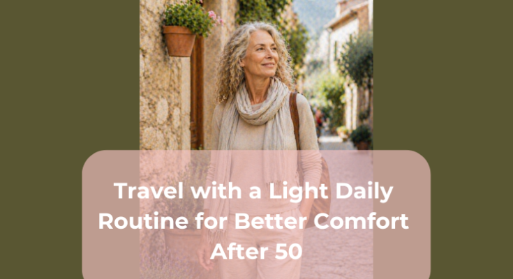 Travel with a Light Daily Routine for Better Comfort After 50