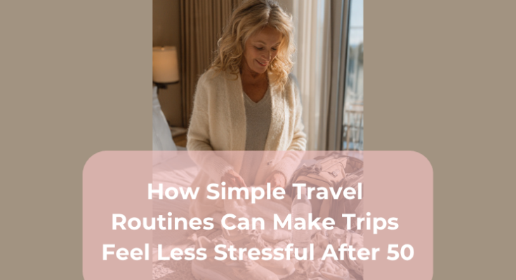 How Simple Travel Routines Can Make Trips Feel Less Stressful After 50