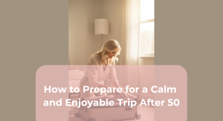 How to Prepare for a Calm and Enjoyable Trip After 50