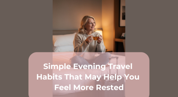 Simple Evening Travel Habits That May Help You Feel More Rested