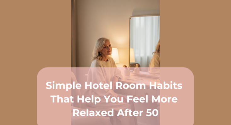 Simple Hotel Room Habits That Help You Feel More Relaxed After 50