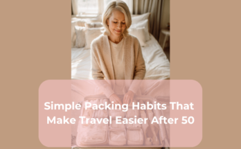Simple Packing Habits That Make Travel Easier After 50