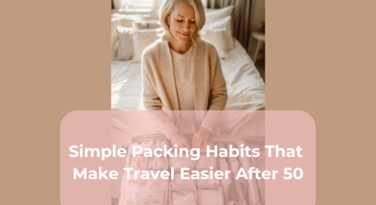 Simple Packing Habits That Make Travel Easier After 50