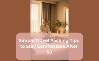 Simple Travel Packing Tips to Stay Comfortable After 50