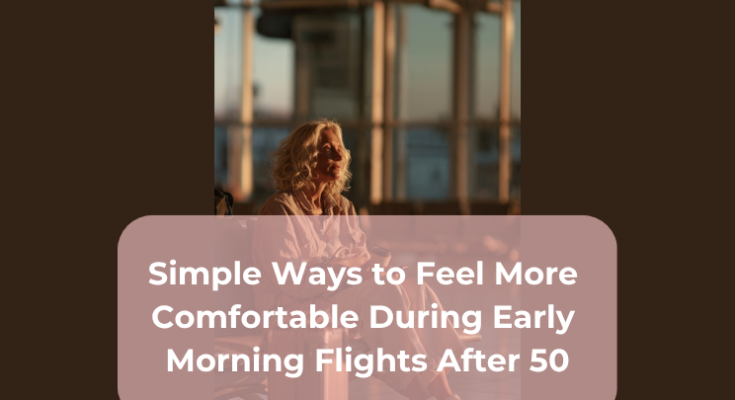 Simple Ways to Feel More Comfortable During Early Morning Flights After 50