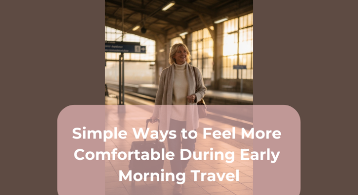 Simple Ways to Feel More Comfortable During Early Morning Travel