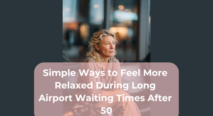Simple Ways to Feel More Relaxed During Long Airport Waiting Times After 50