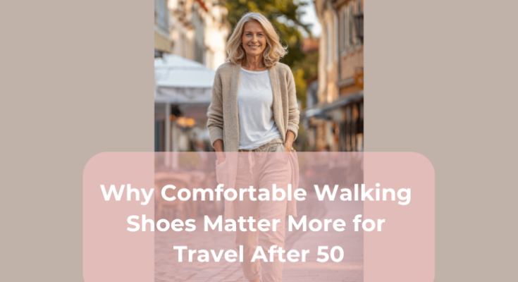 Why Comfortable Walking Shoes Matter More for Travel After 50