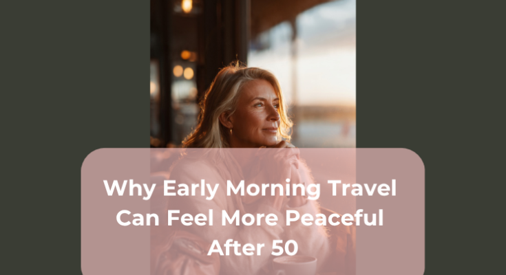 Why Early Morning Travel Can Feel More Peaceful After 50