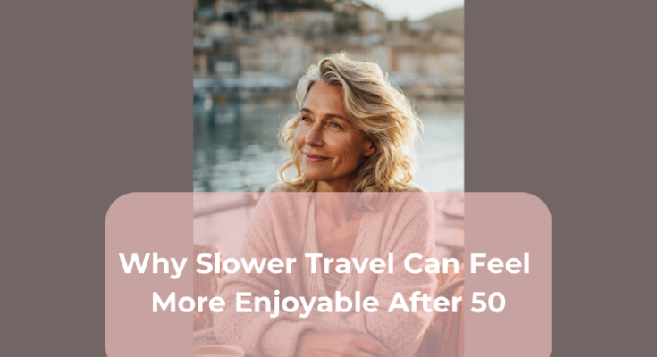 Why Slower Travel Can Feel More Enjoyable After 50